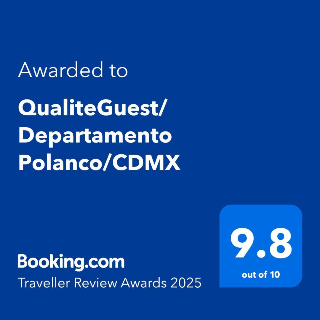 Qualiteguest/ Departamento Polanco/Cdmx Apartment Мексико Сити Екстериор снимка